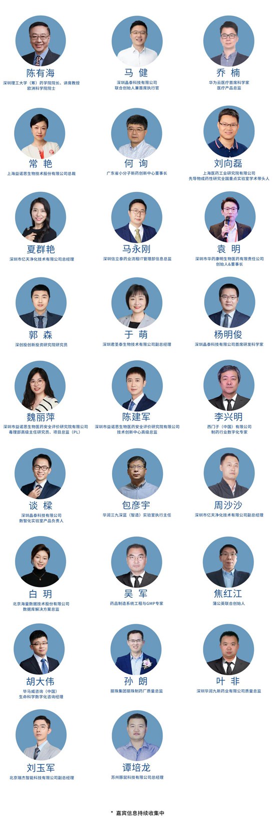 邀請函】首屆灣區(qū)醫(yī)藥共創(chuàng)大會暨2023數(shù)智化制藥論壇重磅嘉賓演講內(nèi)容搶先看