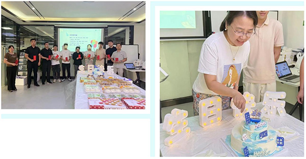 夏日同歡，生辰同賀 | 億天凈化第二季度員工生日會